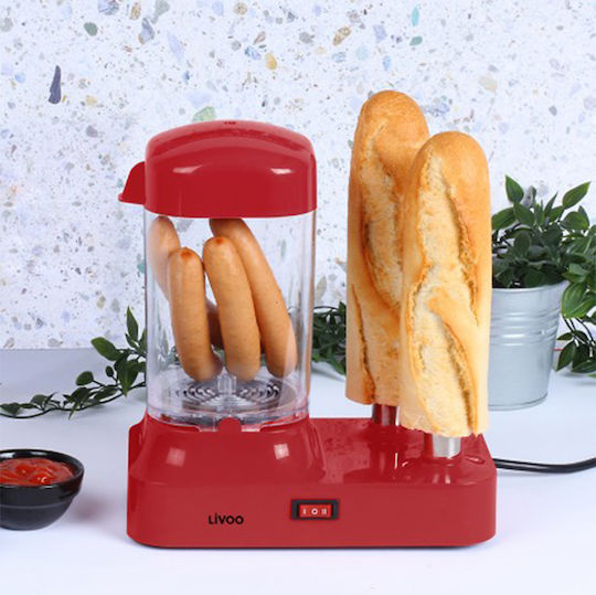 Livoo Συσκευή για Hot Dog 340W