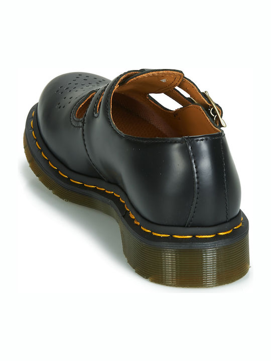Women's Leather Oxford Shoes Black