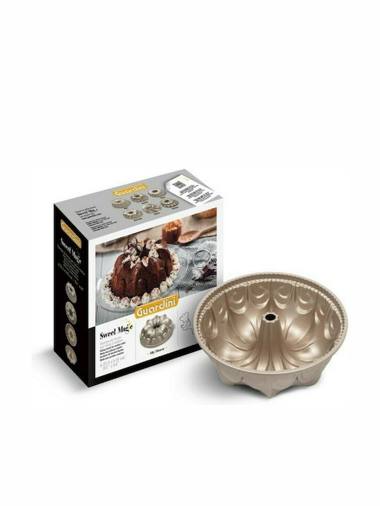 Guardini Non-stick Aluminum Cake Baking Pan Lily 23.5x23.5x10cm
