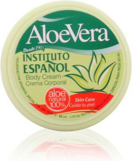 Instituto Espanol Aloe Natural Moisturizing Body Cream with Aloe Vera 50ml