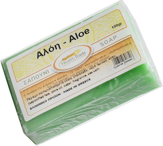 HealthTrade Aloe Μπάρα Σαπουνιού 100gr