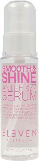 Eleven Australia Smooth & Shine Leave In Hair Serum for Anti-Frizz Smoothing 60ml
