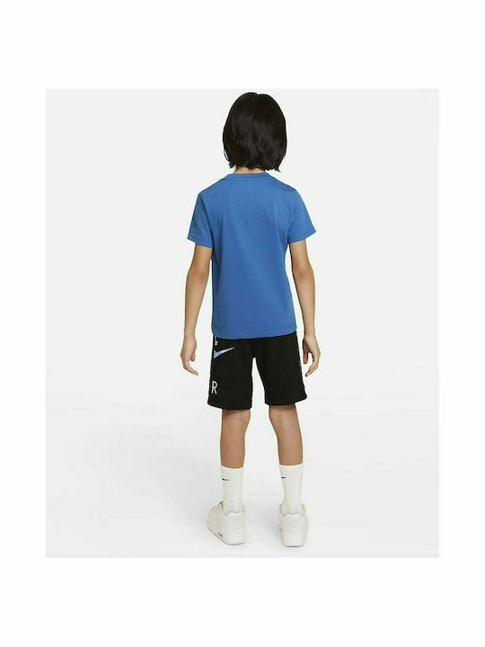 Nike Παιδικό Σετ με Σορτς Καλοκαιρινό για Αγόρι 2τμχ Μπλε