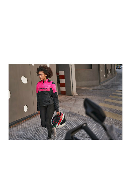 Shima Drift Lady Vară Femei Jachetă de motocicletă Black/Pink