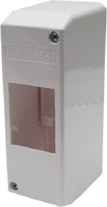 Abb ABB Electrical Panel Wall Mounted 1 Row 2 Elements P50xH160xD65mm