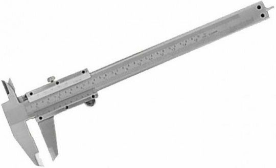 Inter 50774117 Αναλογικό Παχύμετρο με Ακρίβεια 0.02mm & Εύρος Μέτρησης έως 200mm