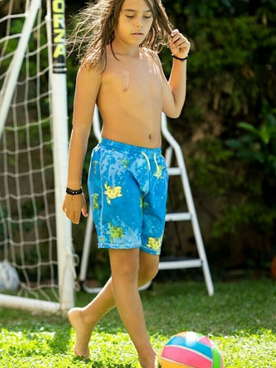 Tortue Kids Swimwear Swim Shorts Blue