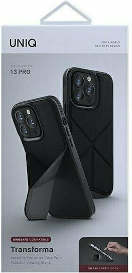 Uniq Transforma Magsafe Back Cover Plastic Ebony Black (iPhone 13 Pro)