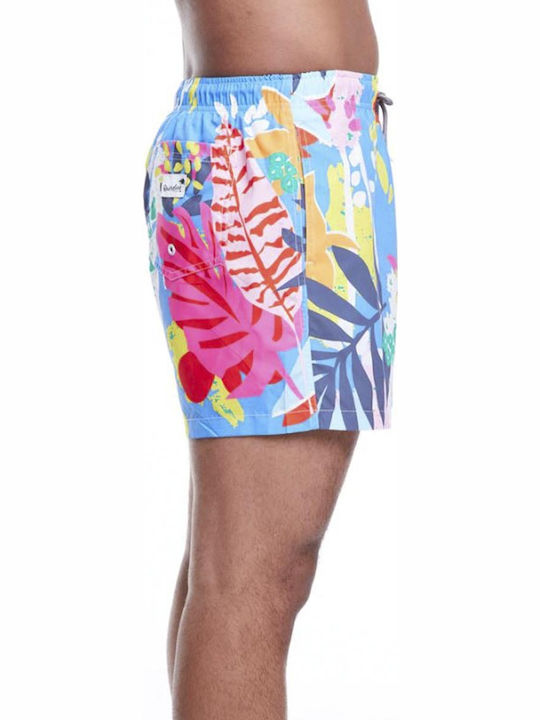 Miami Men's Swimwear Bermuda Multicolour with Patterns