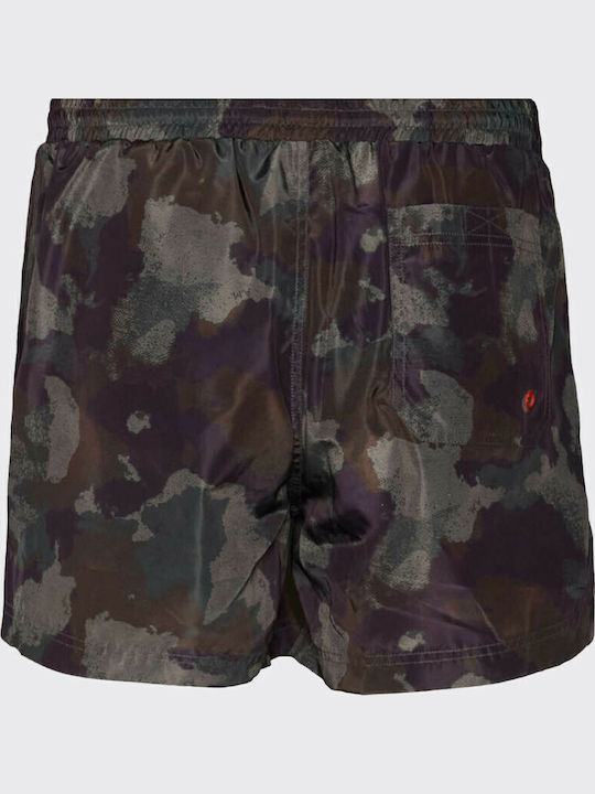 Herren Badebekleidung Shorts Khaki Tarnfarben