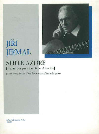 Barenreiter Jirmal - Suite Azure за Китара / Бас