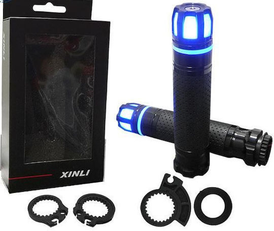Xinli Griffe mit Lenkergegengewichten Xl 658l mit Licht in Schwarz Farbe