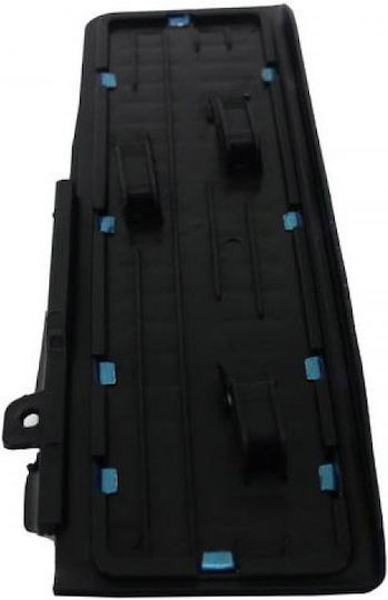 Auto Gs Σετ Πεταλιέρες Αυτοκινήτου για Seat / Skoda / VW Αλουμινίου Ασημί 4τμχ