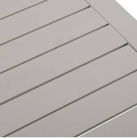 Маса Алуминиево Стабилна Sahira White 120x80x75бр