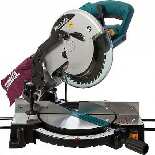 Makita Miter Saw Electric with Power 1500W, Cutting Disc Diameter 255mm & Cutting Speed 4200rpm