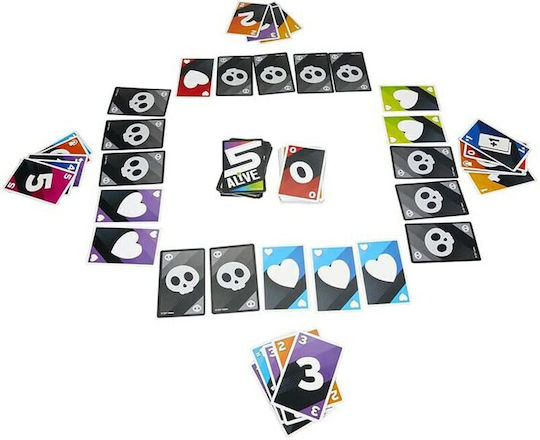 Brettspiel Five Alive Card Game für 2-6 Spieler 8+ Jahre Hasbro