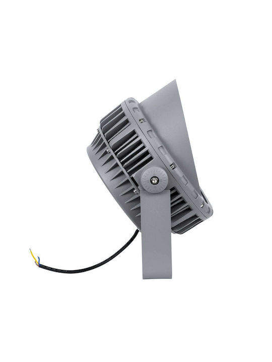 GloboStar Flood-Mena Outdoor Floor Lamp LED Wall Washer 36W with Warm White Light IP65 Silver