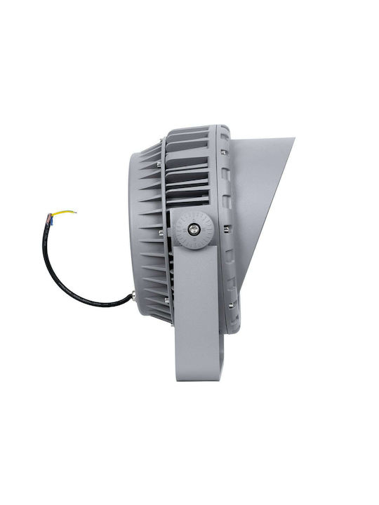 GloboStar Flood-Mena Außenstehlampe LED Wall Washer 24W mit Warmweißem Licht IP65 Silber