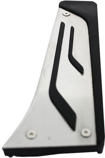 Carner Σετ Πεταλιέρες Αυτοκινήτου για Bmw F20 2011, F22 2014, F30 2011, F32 2013 Αλουμινίου Ασημί 4τμχ