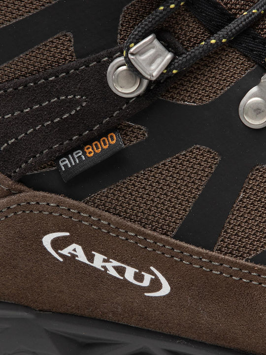 Aku Trekker Pro GTX Männer Wanderschuhe Wasserdicht mit Gore-Tex-Membran Braune