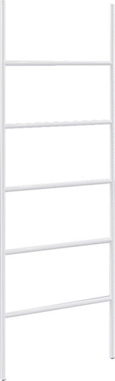 Inart Διακοσμητική Σκάλα Λευκή 50x2x150cm