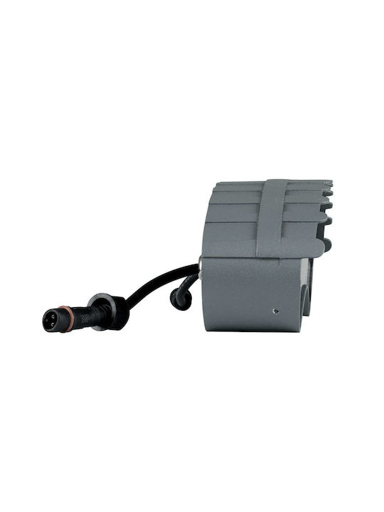 GloboStar Treelightkina Εξωτερικό Φωτιστικό LED Wall Washer 18W με Φυσικό Λευκό Φως IP65 Γκρι