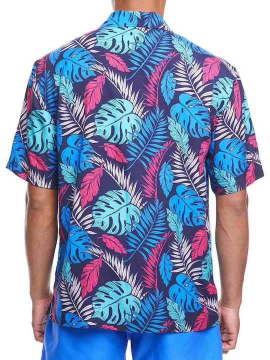 Boardies Palmtopia Men's Floral Shirt with Short Sleeves Multicolour