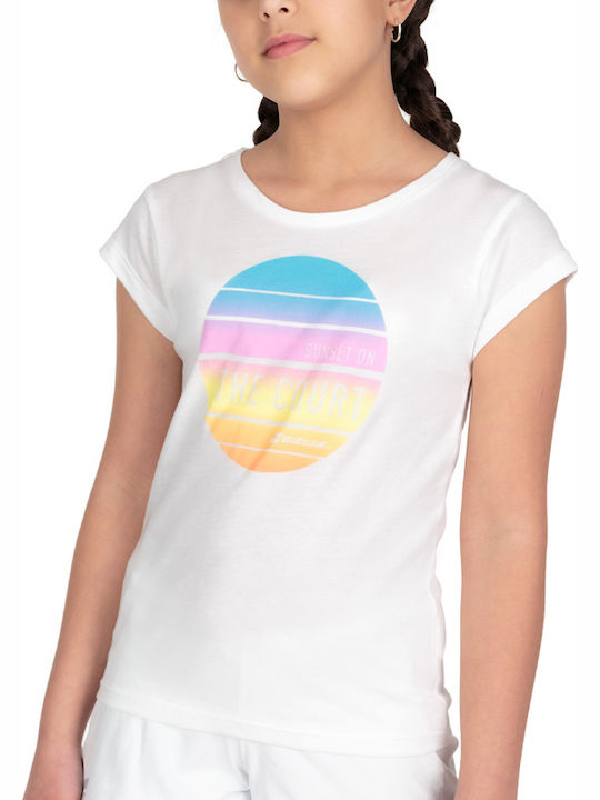 Babolat T-shirt Λευκό