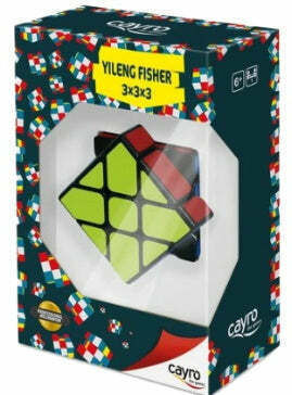Cayro Yileng Fisher Speed Cube 3x3 for 6+ years old Years CA8318 1pcs