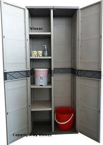 Δίφυλλη Smart Cabinet Πλαστική 73x44x179εκ.