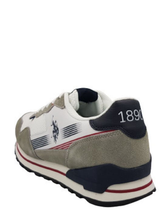 U.S. Polo Assn. JONAS005-WHI Sneakers Gray