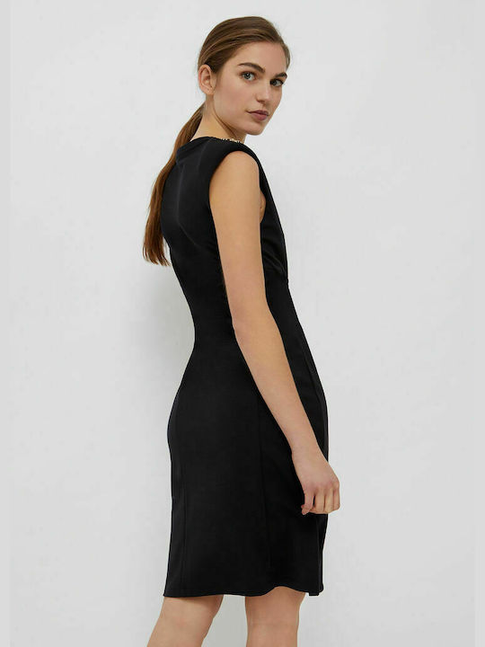Liu Jo Mini All Day Φόρεμα Αμάνικο Μαύρο