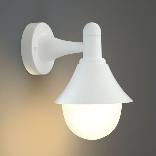 Inlight Rabun Wall-Mounted Outdoor Lighting with Shade 24.5x23.5cm Inlight Rabun Wall-Mounted Outdoor Lighting with Shade 24.5x23.5cm