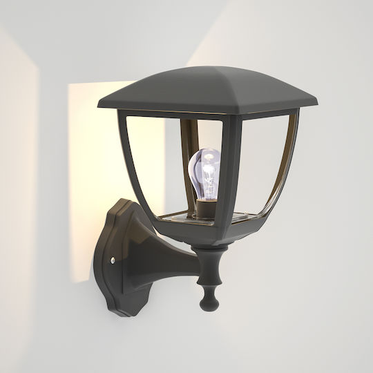 Inlight Avalanche Wall-Mounted Outdoor Lantern E27 IP44 22x18.5x30εκ.