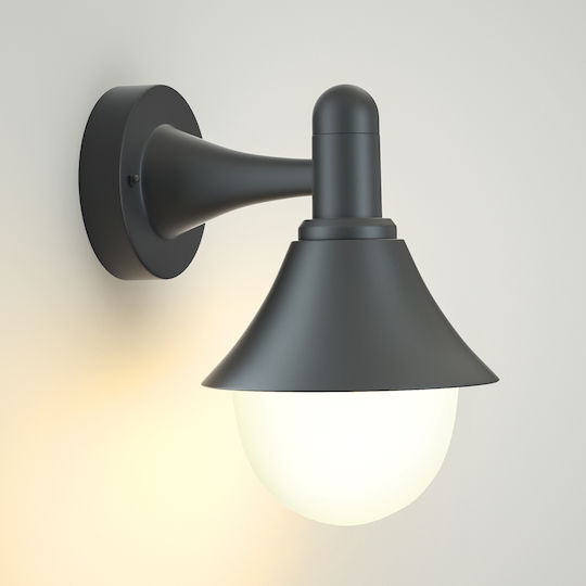 Inlight Rabun Wall-Mounted Outdoor Lighting with Shade 24.5x23.5cm Inlight Rabun Wall-Mounted Outdoor Lighting with Shade 24.5x23.5cm