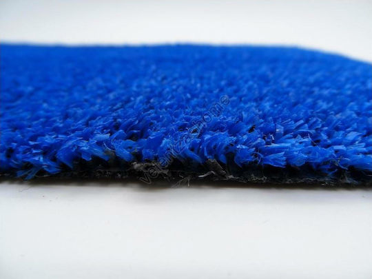 Synthetic Turf in Roll Blackburn with 4m Width and 6mm Height in Blue Colour (price per sq.m)