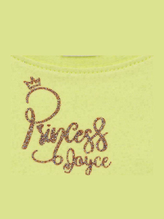 Set of Kids' T-shirts Yellow/Purple