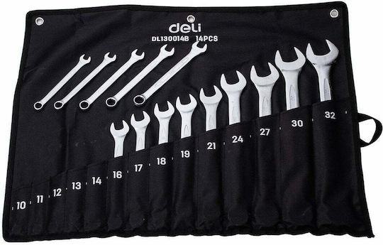 Deli Set 14 German Wrenches E