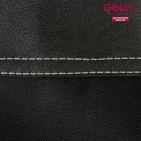 Giblor's Ποδιά Σεφ Ολόσωμη Utah Μαύρη