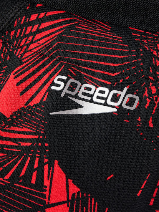 Speedo Allover V 09735G828 Bărbătesc Costum de Baie de Competiție Jammer pentru Înot Negru