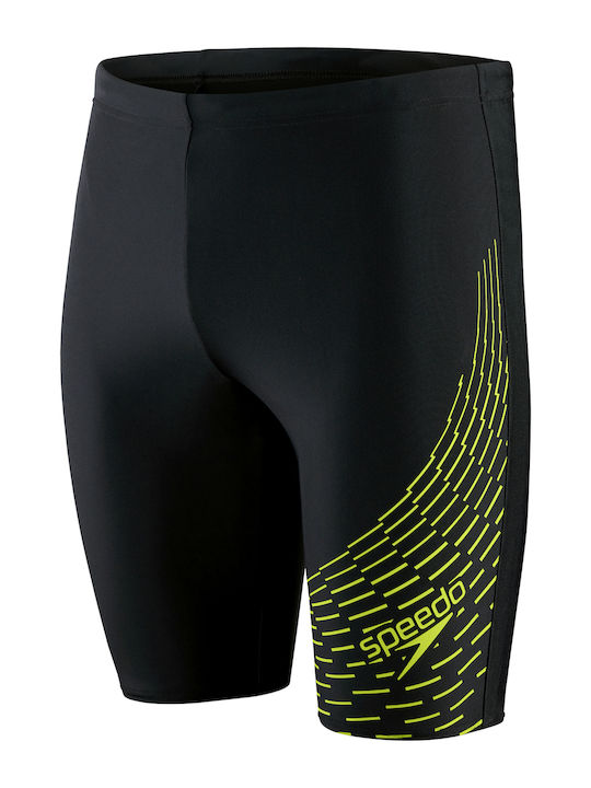 Speedo Medley Logo 11355G691 Renn-Jammer Badeanzug Schwimmen Schwarz