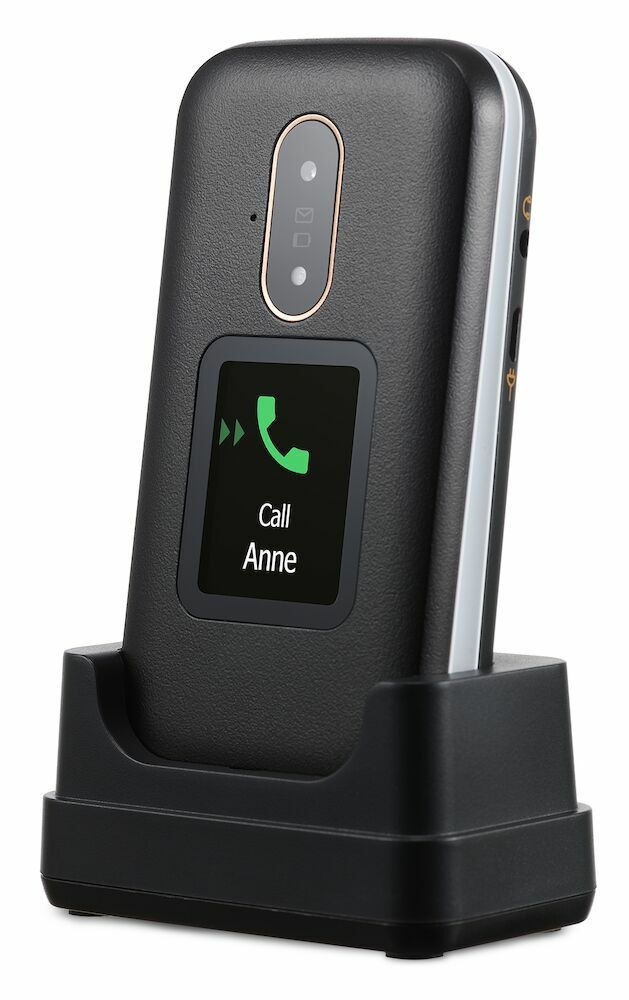 Doro 6880 Dual SIM Κινητό με Κουμπιά Μαύρο Skroutz.gr