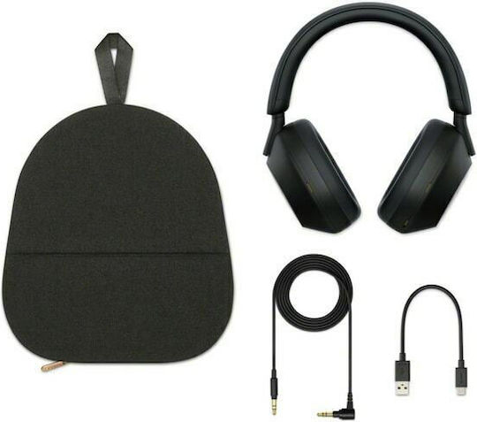 Sony WH-1000XM5 Wireless / Wired Over Ear Headphones with 30 hours of Operation and Quick Charge Black