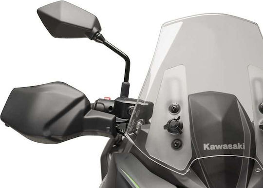 Puig Προστατευτικές Χούφτες Μηχανής για Kawasaki Versys 650/1000 σε Μαύρο χρώμα