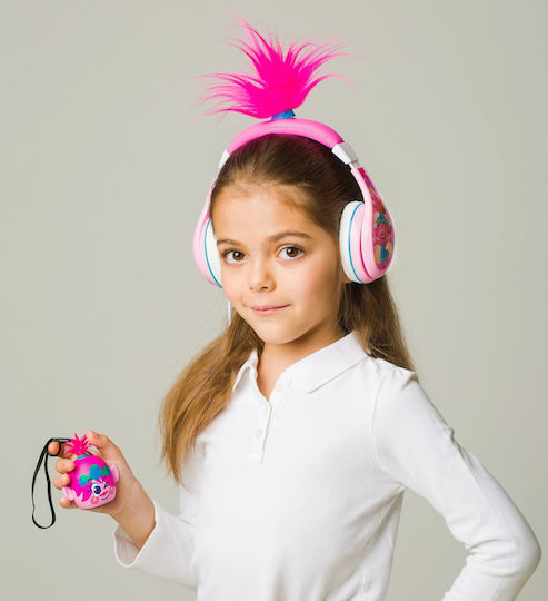 eKids Trolls World Tour Ηχείο Bluetooth με Διάρκεια Μπαταρίας έως 3 ώρες Μωβ