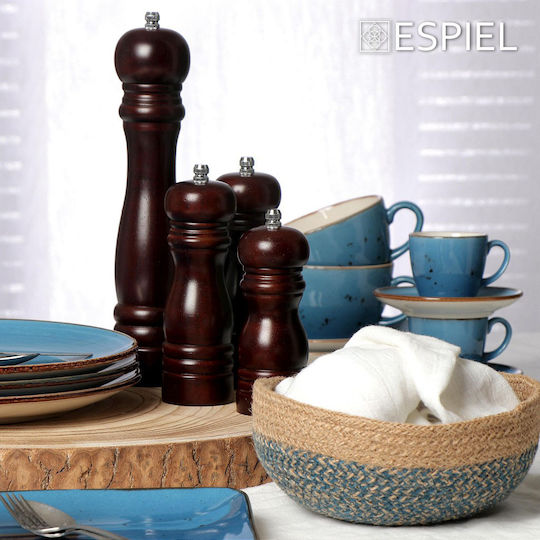 Espiel Bread Basket Wicker Gray 22x22x9cm