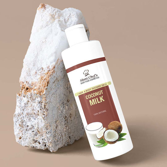 Hristina Cosmetics Stani Chef's Coconut Milk Creamy Bubble Bath with Retinol for Peeling 250ml