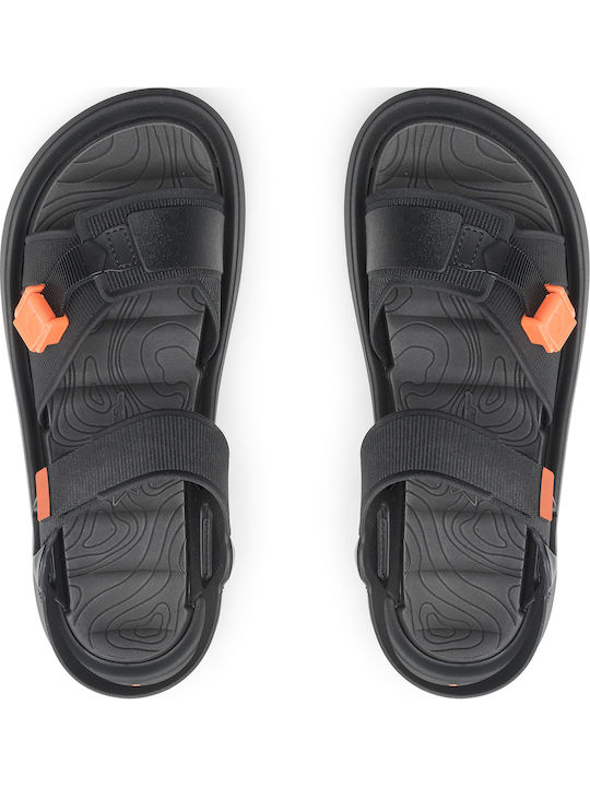 Men's Sandals Black / Orange