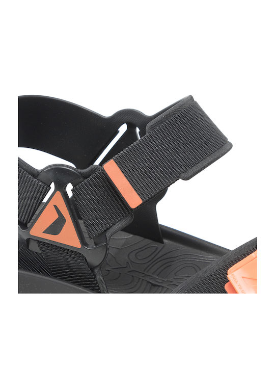 Men's Sandals Black / Orange