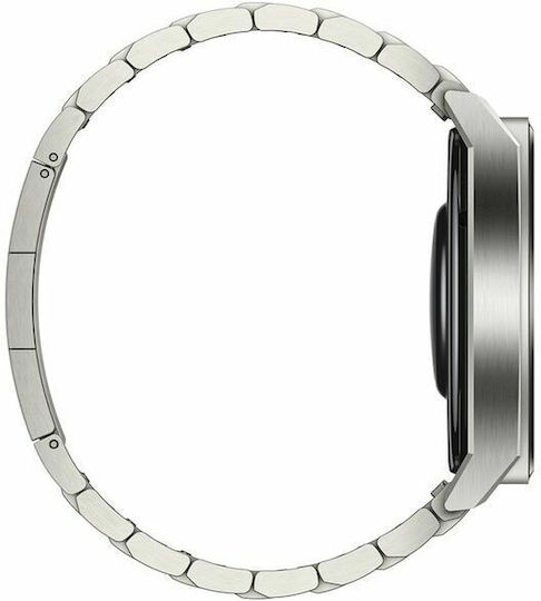 Huawei Watch GT 3 Pro Titanium 46mm Waterproof with Heart Rate Monitor (Titanium)